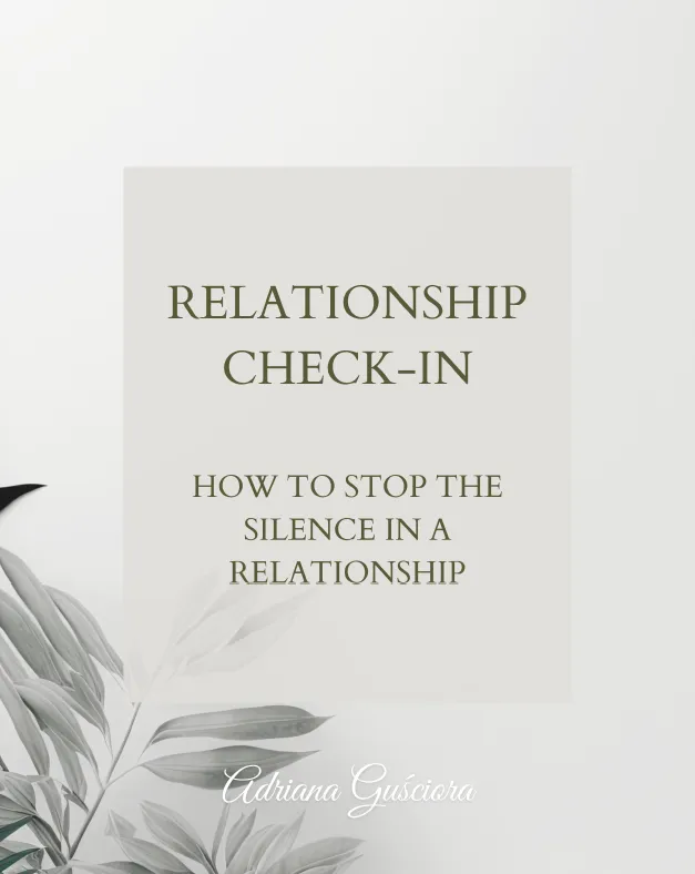 Relationship Check-in, cover